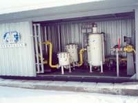 Pumping and filtering unit in Aerofuels-Ulan-Ude fuel farm